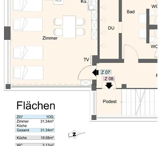 Appartement Kurzzeitvermietung - Gratwein